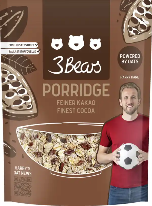 Bild 1 von 3Bears Porridge Feiner Kakao, 400 g