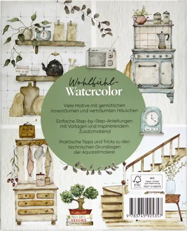 Bild 2 von EMF Aquarell Malbuch Einfach hyggelig!