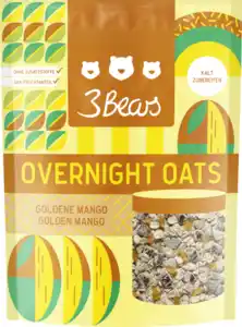 3Bears Overnight Oats Goldene Mango, 400 g