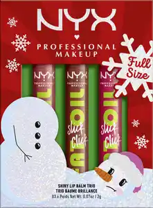 NYX Professional MakeUp Lippenstift-Set Fat Oil Slick Click Trio