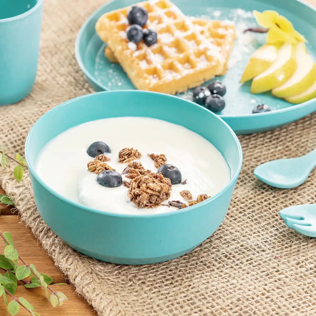 Bild 4 von reer Growing Schale 2er Set blau/grau