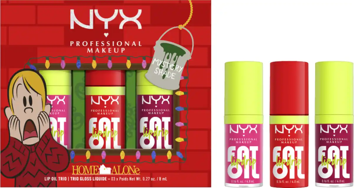 Bild 3 von NYX Professional MakeUp Lipgloss-Set Home Alone Fat Oil Trio 03