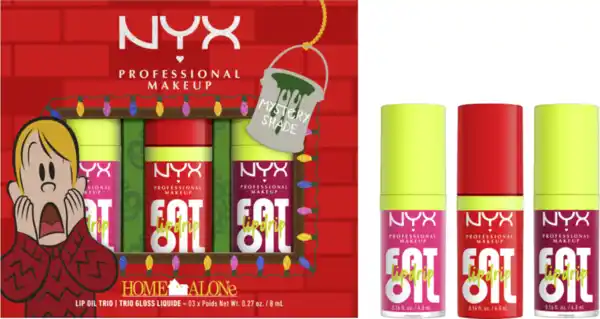 Bild 3 von NYX Professional MakeUp Lipgloss-Set Home Alone Fat Oil Trio 03