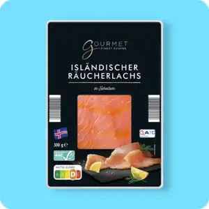 GOURMET FINEST CUISINE Isländischer Räucherlachs, ASC-zertifiziert⁹