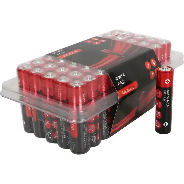 Bild 1 von Alkaline Batterie-Pack LR03 AAA 50 Stück