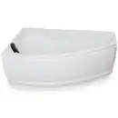 Bild 1 von Basera® Eck-Badewanne Formentera Links 160 x 90 cm