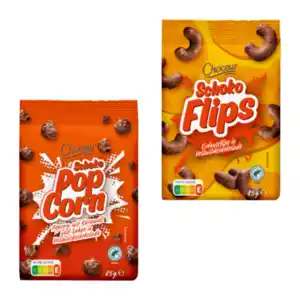 CHOCEUR Schoko-Popcorn / -Flips 85g