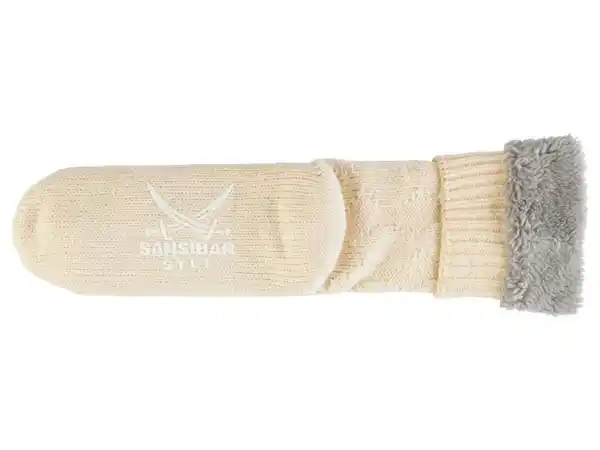 Bild 4 von Damen Kuschelsocken, 2 Paar, mit bequemem Umschlagbund