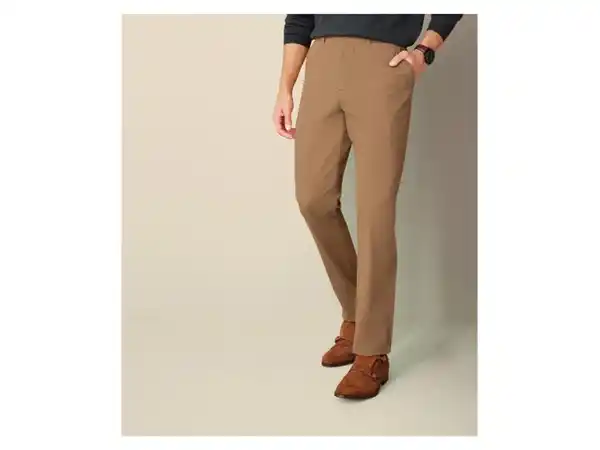 Bild 3 von LIVERGY® Herren Chino, mit Teilgummizugbund