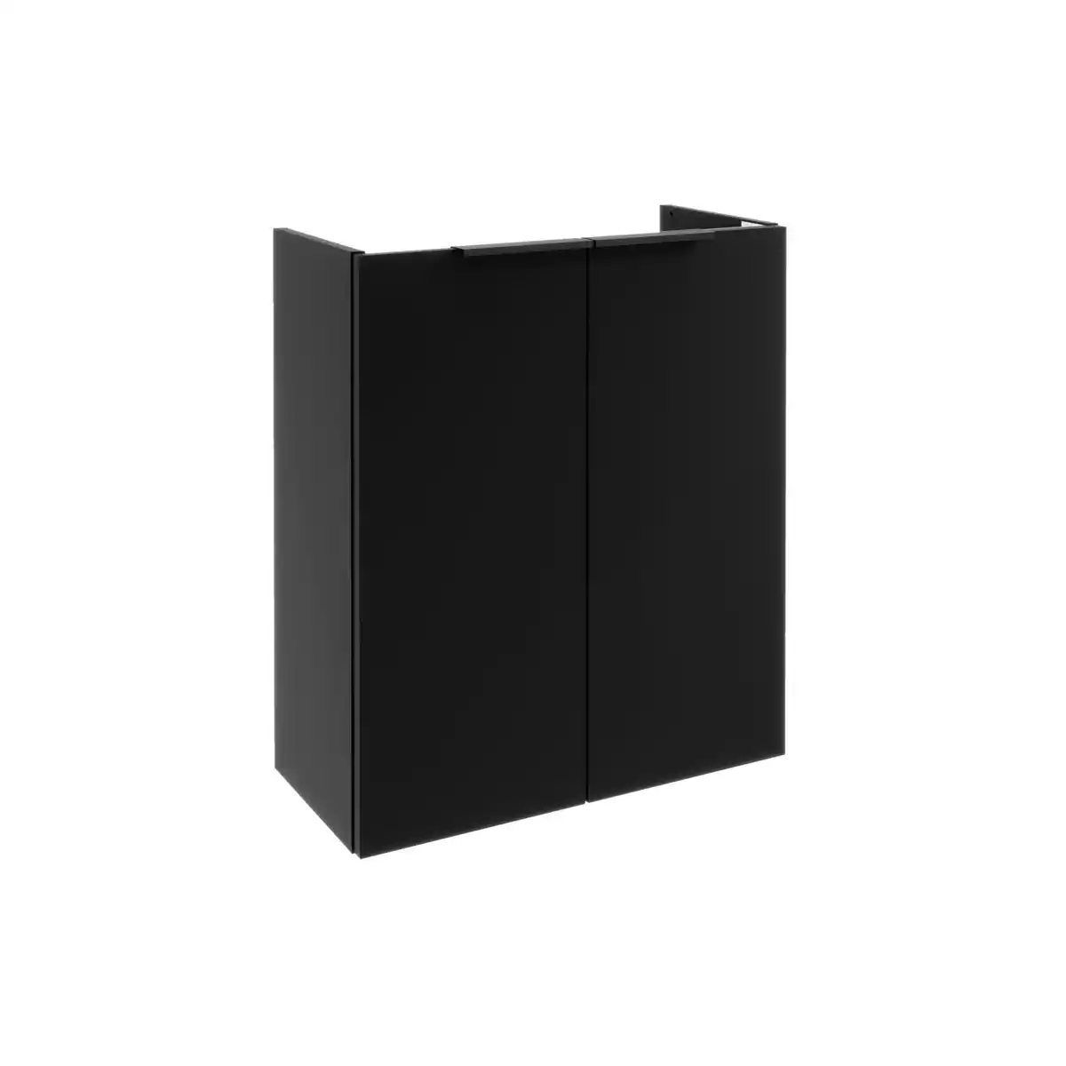 Bild 1 von Fackelmann Waschtischunterschrank 'SBC' schwarz 52 x 60 x 24 cm