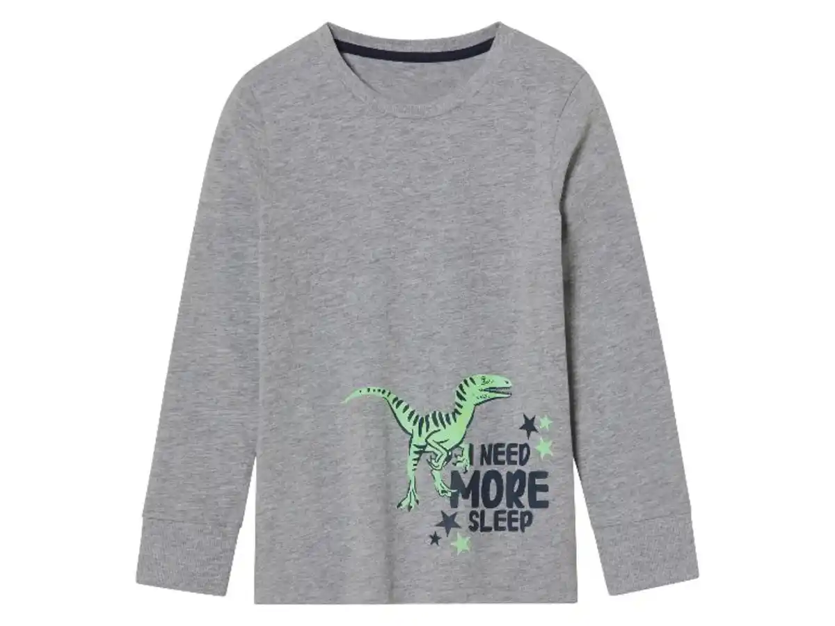 Bild 3 von Kleinkinder Pyjama, lang, mit Print