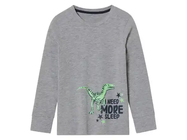 Bild 3 von Kleinkinder Pyjama, lang, mit Print