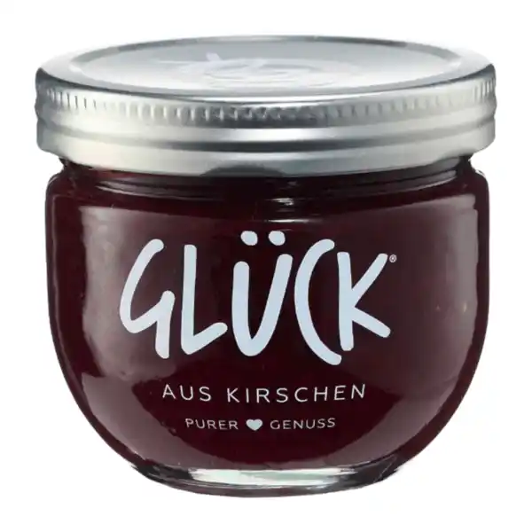 Bild 1 von GLÜCK Fruchtaufstrich Kirsche 230g