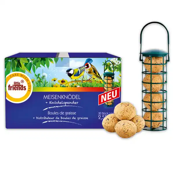 Bild 1 von Little-Friends Meisenknödel + Knödelspender