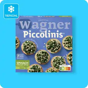 ORIGINAL WAGNER Piccolinis, Spinat oder Salami