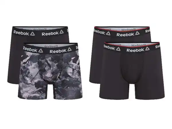 Bild 1 von Reebok Herren Boxershorts, 2 Stück, Active Wear