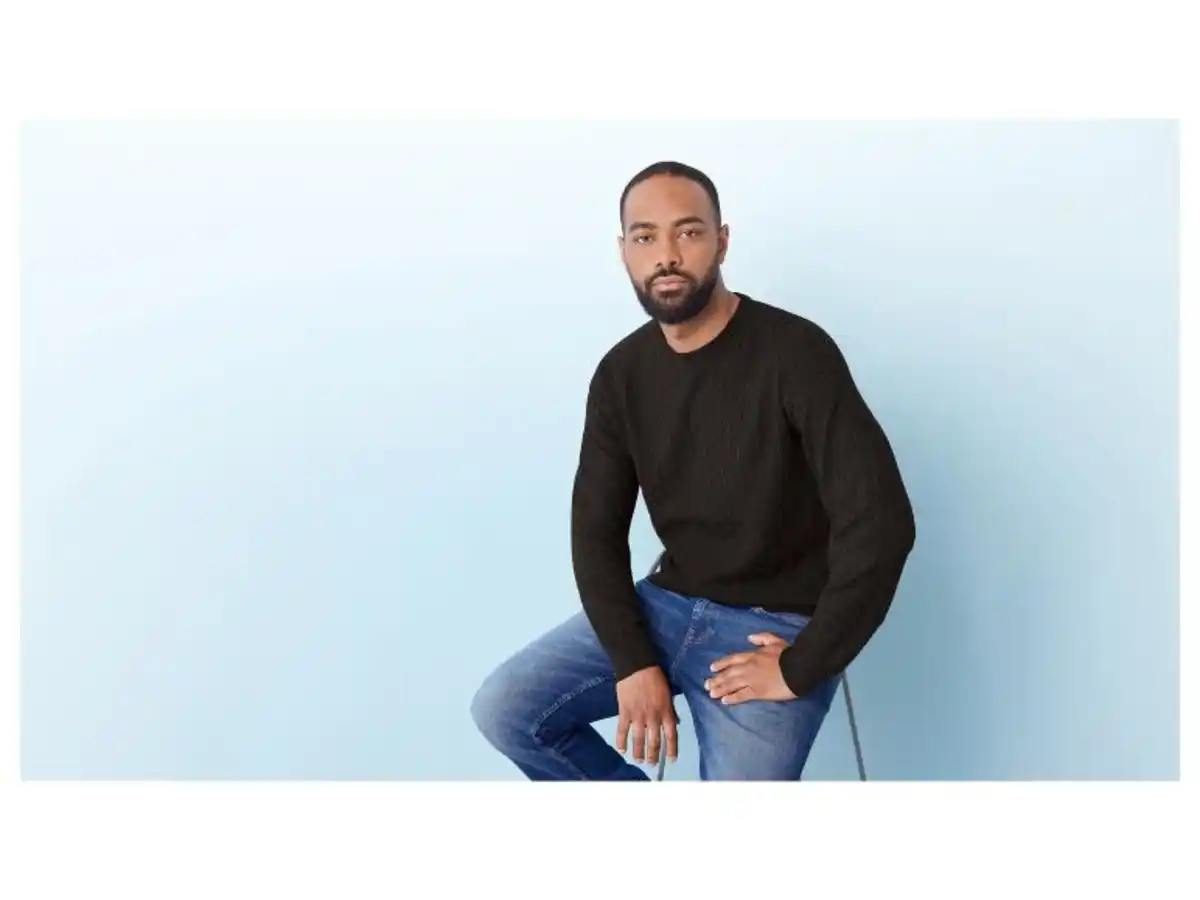 Bild 3 von LIVERGY® Herren Strickpullover, leger geschnitten