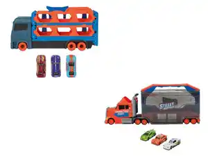 Playtive Racers Autotransporter, mit Fahrzeugen und Zubehör