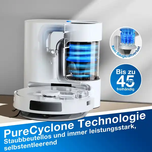 Bild 2 von Ecovacs N20 PRO PLUS Saug- und Wischroboter mit beutellosem Staubbehälter