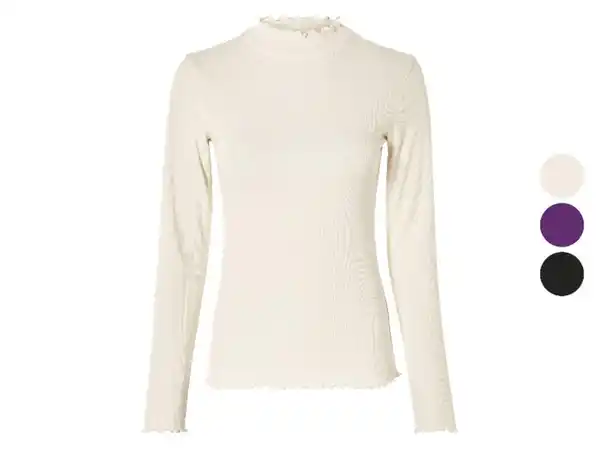 Bild 1 von esmara® Damen Rollkragenshirt in Ripp-Qualität