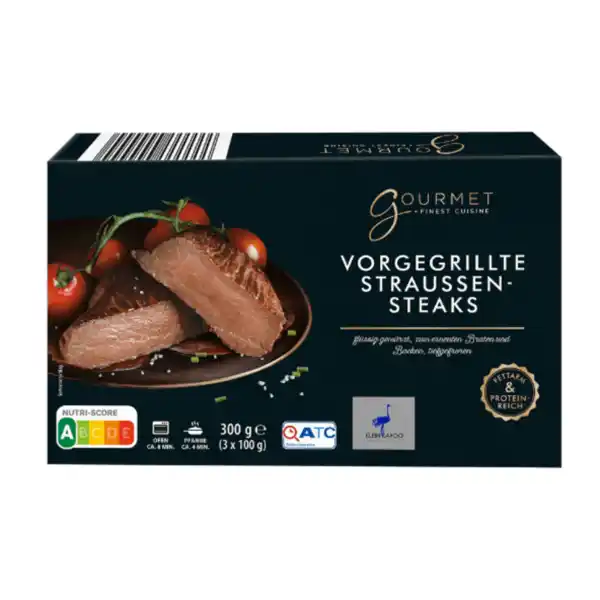 Bild 1 von GOURMET FINEST CUISINE Straußensteaks 300g