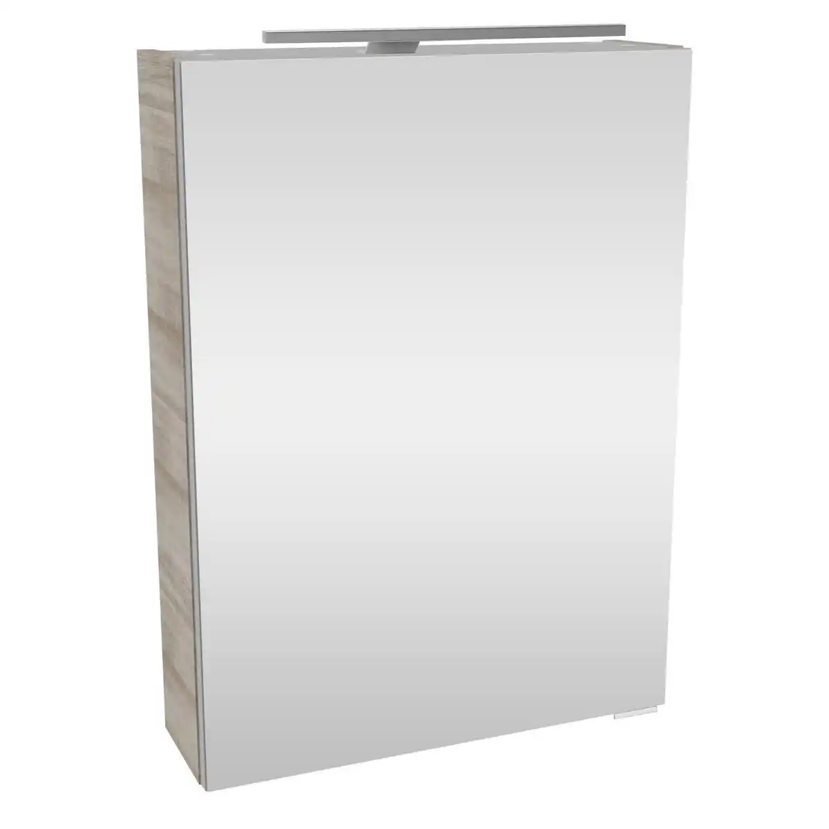Bild 1 von Fackelmann LED-Spiegelschrank 'SBC' graueiche 50 x 68 x 15,3 cm links