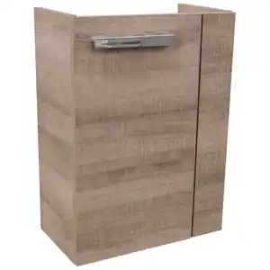 Fackelmann Waschtischunterschrank 'SBC' graueiche 44 x 60 x 24,3 cm links