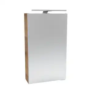 Fackelmann LED-Spiegelschrank 'SBC' asteiche 40 x 68 x 15,3 cm links