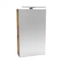 Bild 1 von Fackelmann LED-Spiegelschrank 'SBC' asteiche 40 x 68 x 15,3 cm links