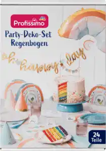 Profissimo Party-Deko-Set Regenbogen