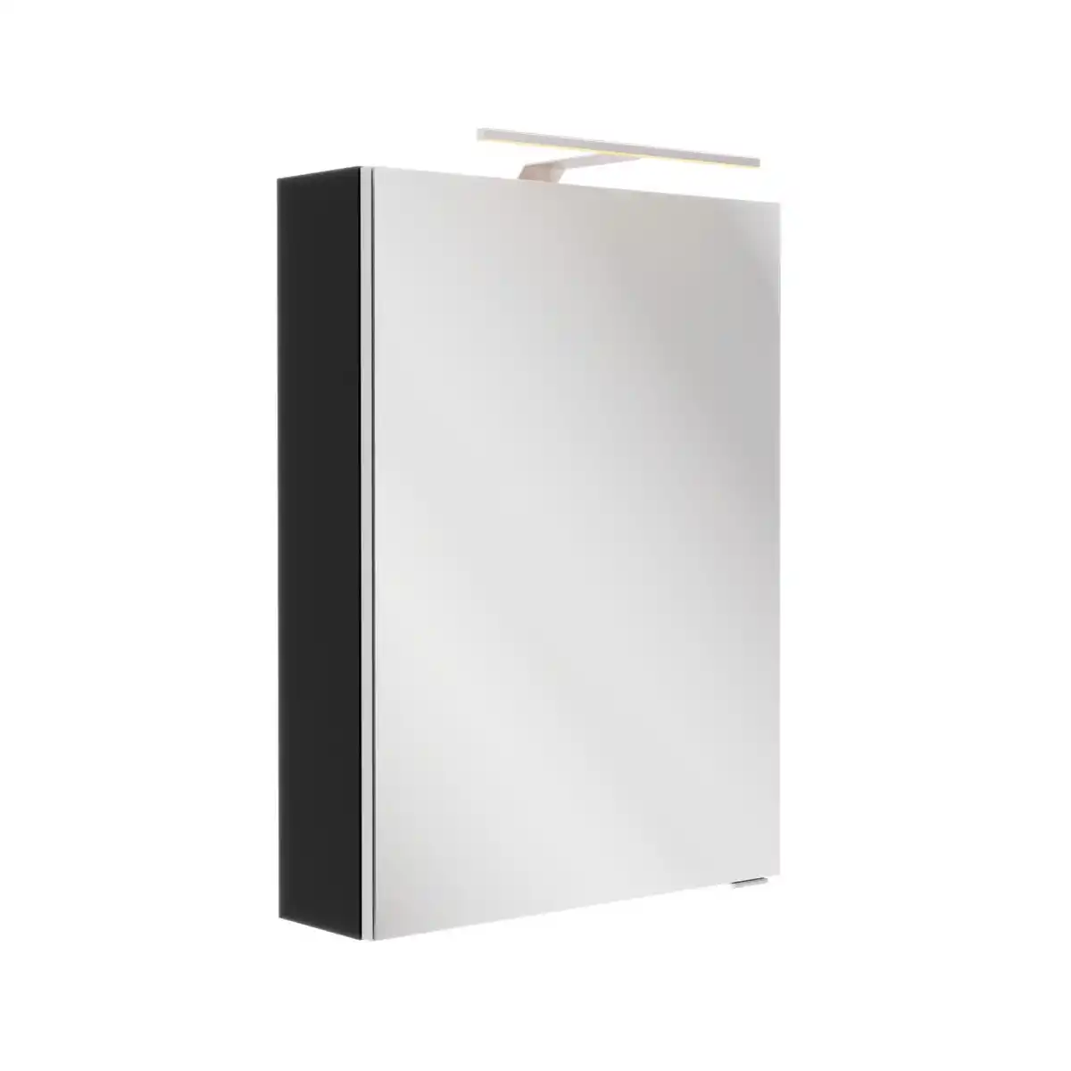 Bild 1 von Fackelmann LED-Spiegelschrank 'SBC' schwarz 50 x 68 x 15 cm links