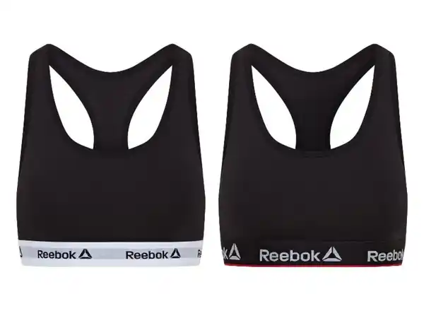 Bild 1 von Reebok Damen Crop-Bralette, feuchtigkeitsableitend