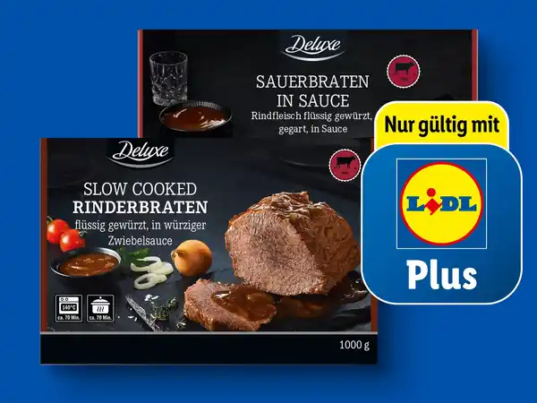 Bild 1 von Deluxe Rinder-/Sauerbraten,  1 kg