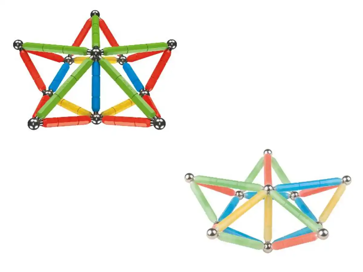 Bild 1 von Playtive Magnetbausatz, zahlreiche Aufbauvarianten