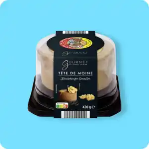 GOURMET FINEST CUISINE Tête de Moine am Stück, Schweizer Käse