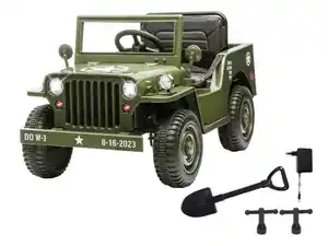 JAMARA Ride-on Jeep »Willys MB Army«, aufladbar