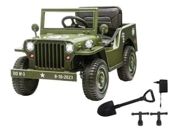 Bild 1 von JAMARA Ride-on Jeep »Willys MB Army«, aufladbar