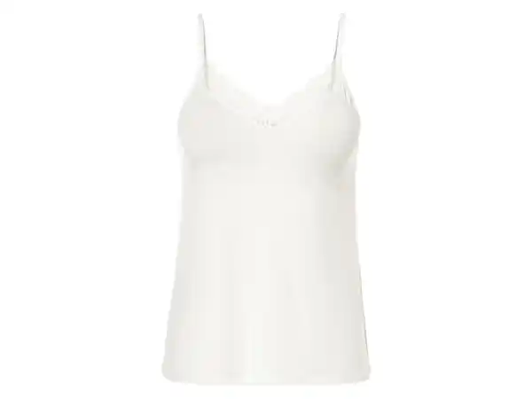 Bild 2 von esmara® Damen Spaghettitops, 2 Stück, mit Spitze