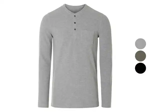 Bild 1 von LIVERGY® Herren Langarmshirt, in modischer Waffelripp-Optik