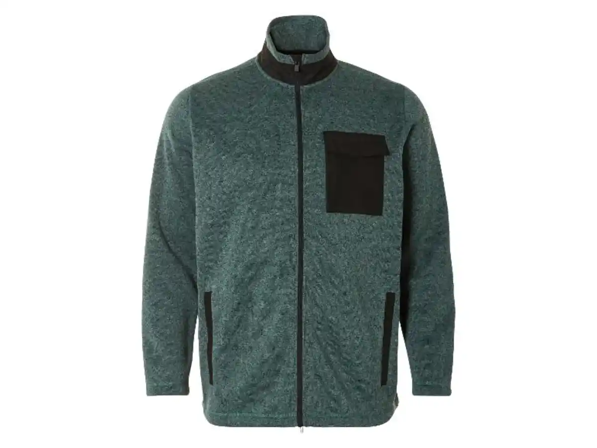 Bild 4 von LIVERGY® Herren Strickjacke, aus weichem, wärmendem Fleece