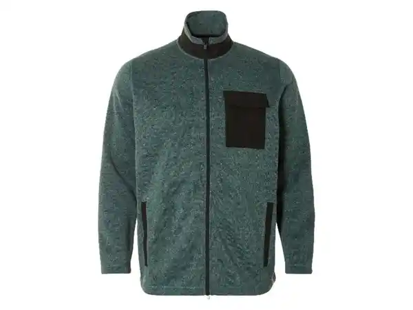 Bild 4 von LIVERGY® Herren Strickjacke, aus weichem, wärmendem Fleece