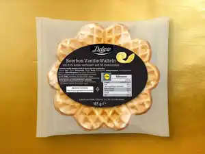 Deluxe Bourbon-Vanille-Waffeln,  165 g