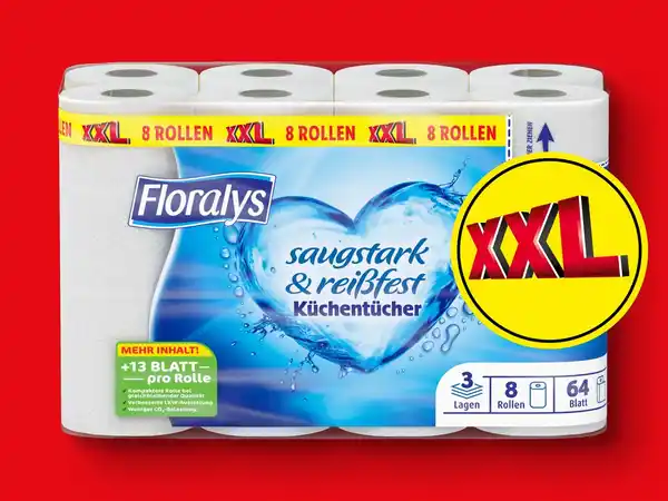 Bild 1 von Floralys Küchentücher XXL