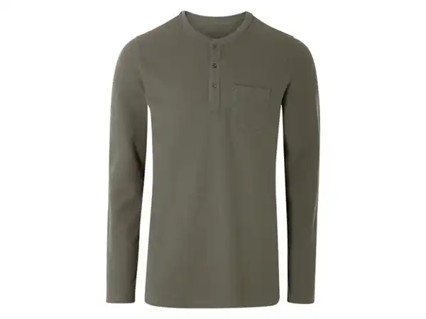 Bild 4 von LIVERGY® Herren Langarmshirt, in modischer Waffelripp-Optik