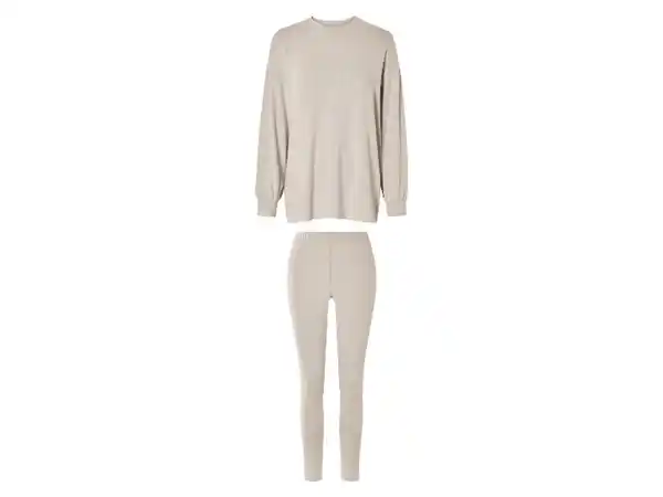 Bild 2 von esmara® Damen Pyjama, mit ressourcenschonender Viskose