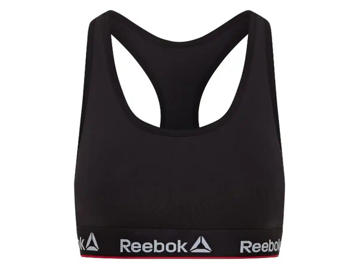 Bild 2 von Reebok Damen Crop-Bralette, feuchtigkeitsableitend