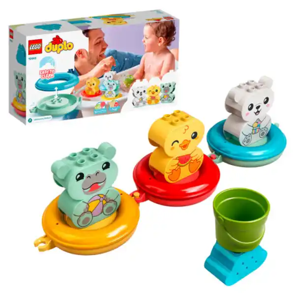 Bild 1 von Duplo® Badewannenspaß - Schwimmender Tierzug 10965