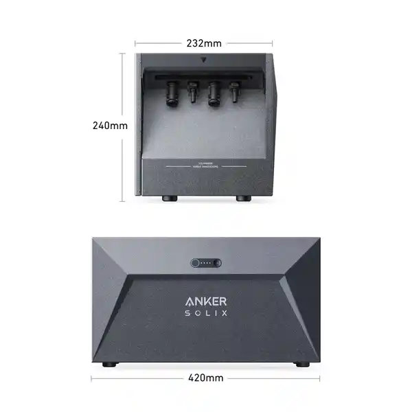 Bild 4 von Anker Solix RS40B Balkonkraftwerk 2 x 410 W Solarpanel mit Speicher 1600 Wh