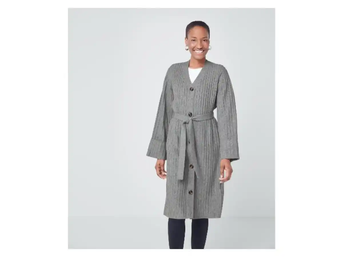 Bild 3 von esmara® Damen Strickcardigan, mit recyceltem Material