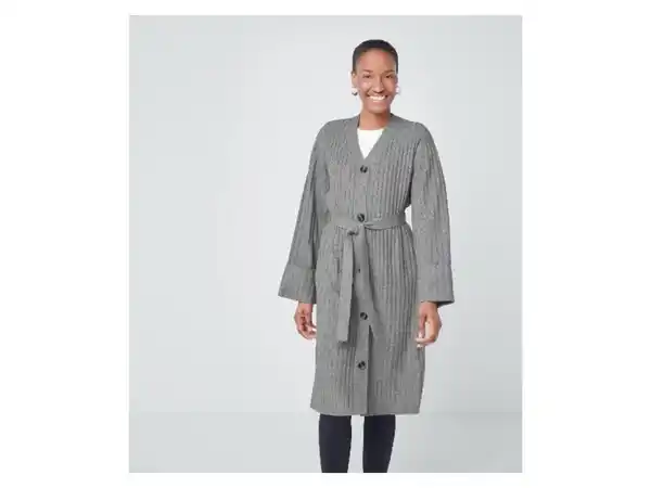 Bild 3 von esmara® Damen Strickcardigan, mit recyceltem Material